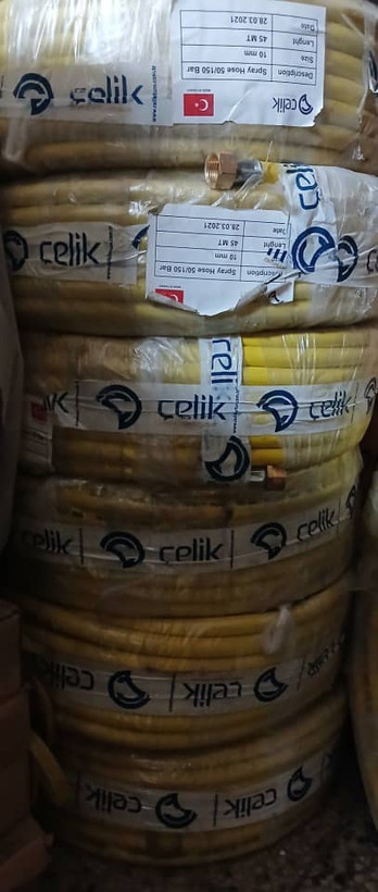 شیلنگ سمپاش سایز ۸/۵ Celik ترکیه